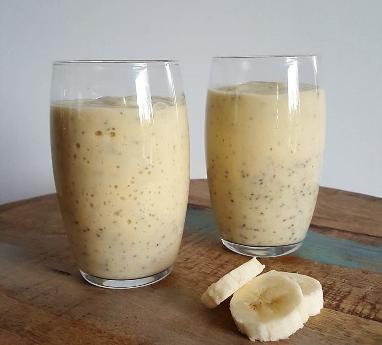 Yoghurtshake met banaan